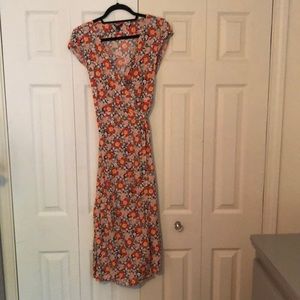 J Crew Mercantile Wrap Dress